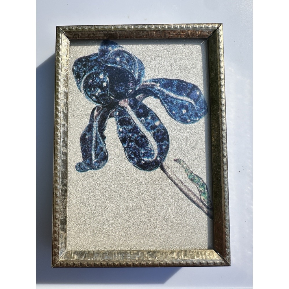 Tiffany And Co Iris Corsage Ornament Mini Photo Frame